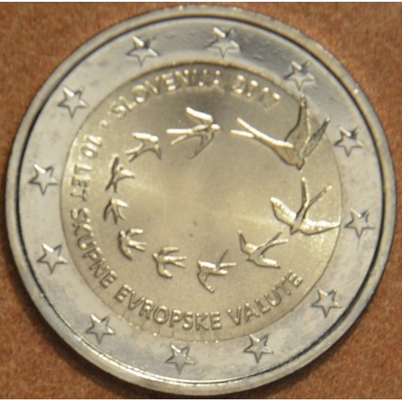 euroerme érme 2 Euro Szlovénia 2017 - Az Euro 10. évfordulója (UNC)