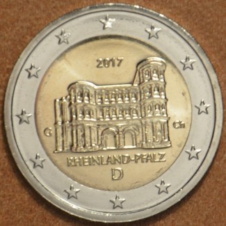 euroerme érme 2 Euro Németország 2017 \\"G\\" Porta Nigra (UNC)