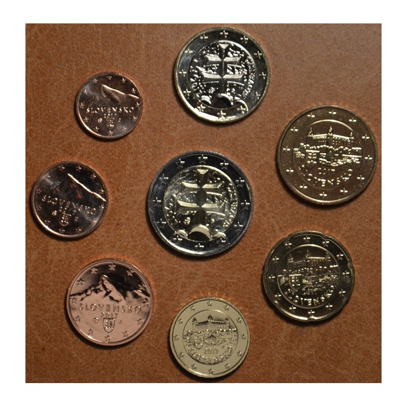Euromince mince Sada Slovenských mincí 2017 (UNC)