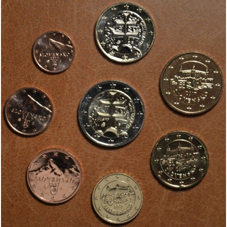 eurocoin eurocoins Set of Slovak coins 2017 (UNC)