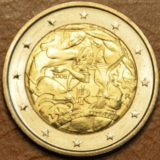 Euromince mince 2 Euro Taliansko 2008 - 60. výročie Všeobecnej dekl...
