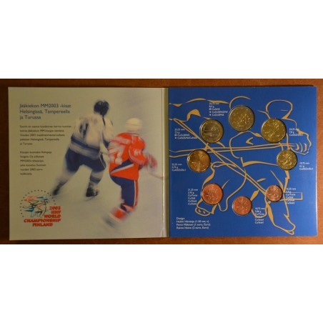 Euromince mince Fínsko 2003 - sada 8 euromincí (BU)