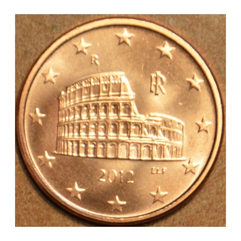 eurocoin eurocoins 5 cent Italy 2012 (UNC)