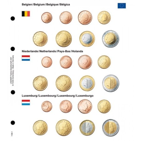 eurocoin eurocoins Belgium, Netherland, Luxembourg page into Lindne...