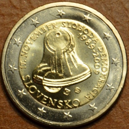 Euromince mince 2 Euro Slovensko 2009 - Deň boja za slobodu a demok...