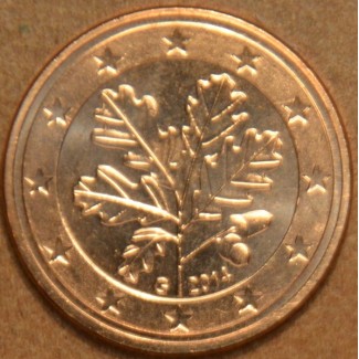 Euromince mince 1 cent Nemecko \\"G\\" 2014 (UNC)