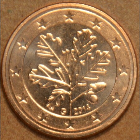 euroerme érme 1 cent Németország \\"G\\" 2014 (UNC)
