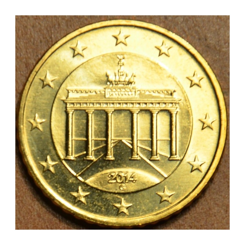 Euromince mince 50 cent Nemecko \\"G\\" 2014 (UNC)