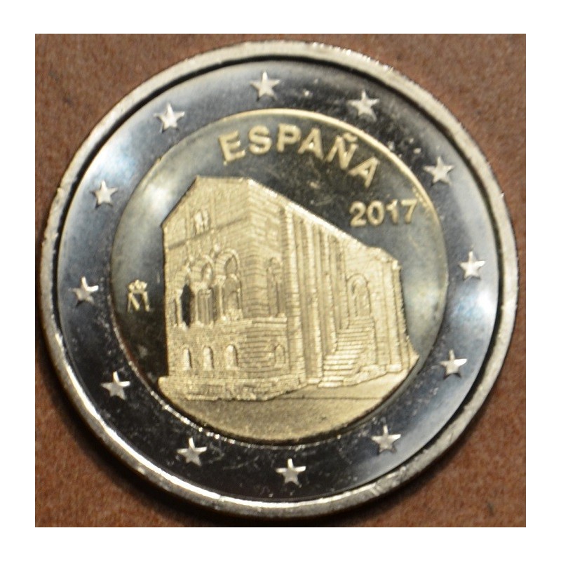 euroerme érme 2 Euro Spanyolország 2017 - Oviedo: Santa María del N...