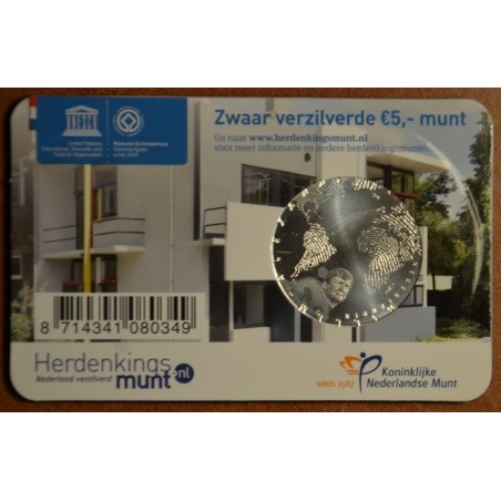 euroerme érme 5 Euro Hollandia 2013 - Rietveld Schröder ház (BU kár...