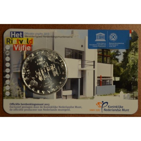 Euromince mince 5 Euro Holandsko 2013 - Rietveld Schröder dom (BU k...