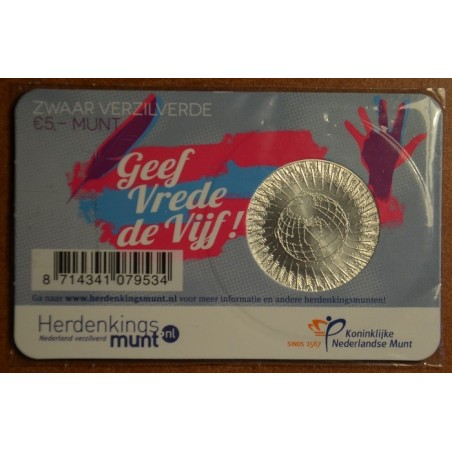 Euromince mince 5 Euro Holandsko 2013 - 400 rokov utrechtského mier...