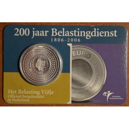 eurocoin eurocoins 5 Euro Netherlands 2006 - 200 years of tax (BU c...