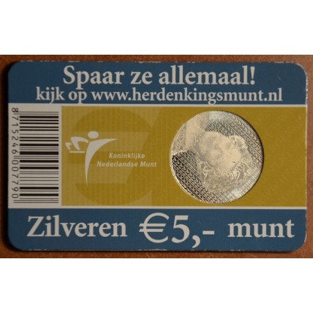 Euromince mince 5 Euro Holandsko 2006 - Rembrandt (BU karta)