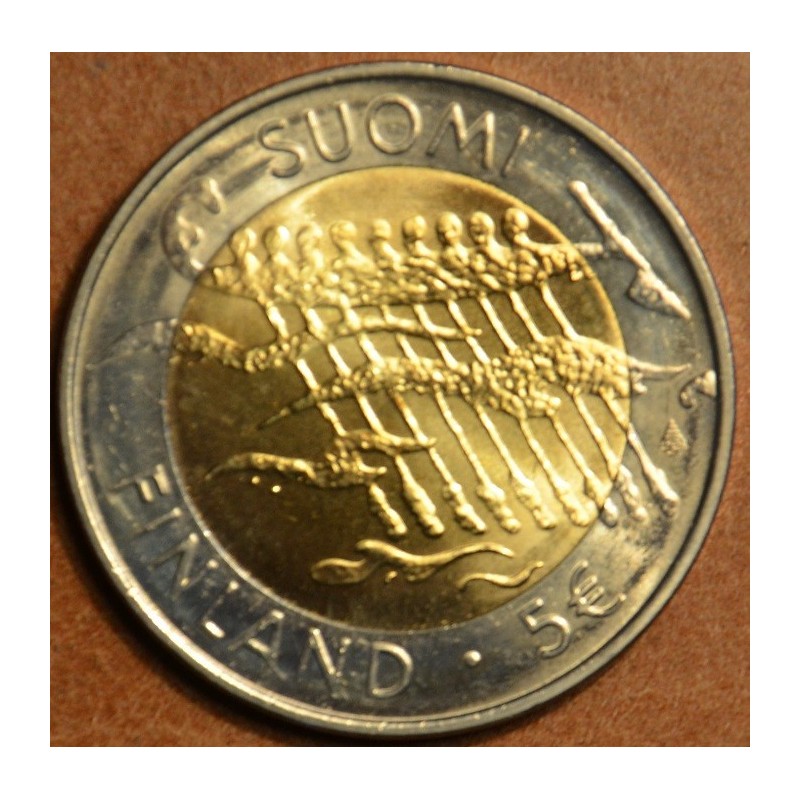 eurocoin eurocoins 5 Euro Finland 2007 - 90 years of Finland (UNC)