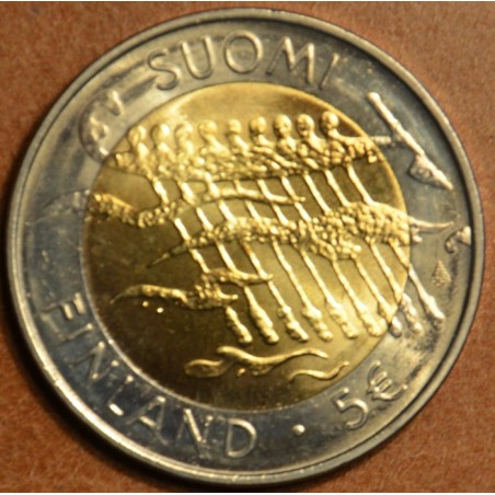 Euromince mince 5 Euro Fínsko 2007 - 90 rokov Fínska (UNC)