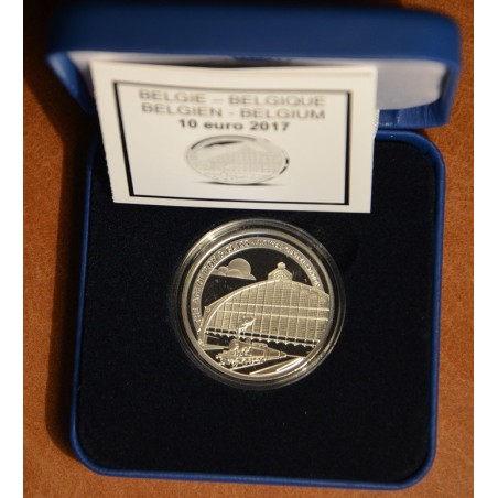 euroerme érme 10 Euro Belgium 2017 Antwerp central station (Proof)