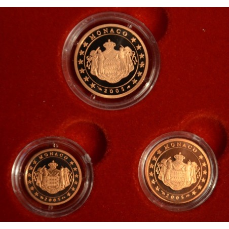 eurocoin eurocoins Minikit Monaco 2005 (Proof)