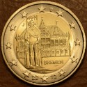 2 Euro Germany 2010 "J" Bremen: Town hall with sculpture of Roland  (UNC)