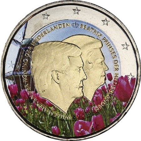 eurocoin eurocoins 2 Euro Netherlands 2014 - Double portrait III. (...