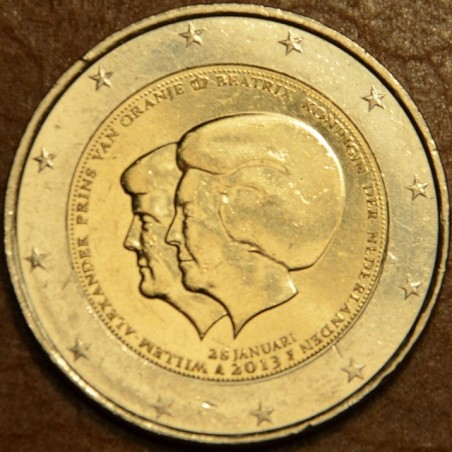 eurocoin eurocoins 2 Euro Netherlands 2013 - Double portrait (UNC)