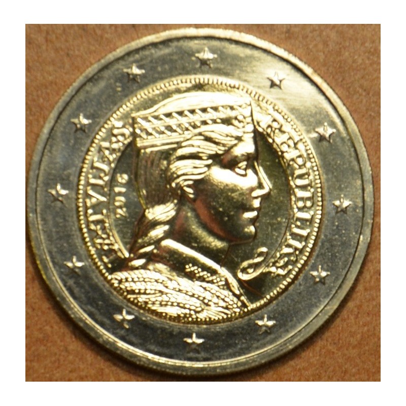 eurocoin eurocoins 2 Euro Latvia 2016 (UNC)