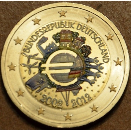 euroerme érme 2 Euro Németország \\"A\\" 2012 - Az Euro 10. évfordu...