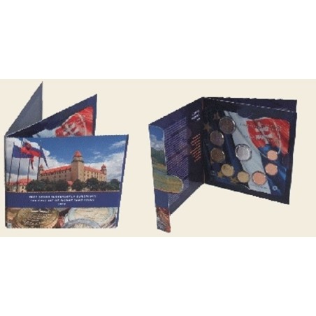 eurocoin eurocoins First set of Slovak coins 2009 (BU)