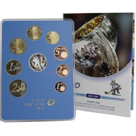 Euromince mince Sada Slovenských mincí 2011 - Majstrovstvá sveta 20...