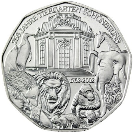 Euromince mince 5 Euro Rakúsko 2002 Schönbrunn (UNC)