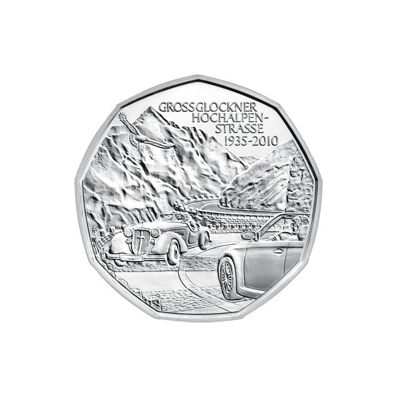 euroerme érme 5 Euro Ausztria 2010 Grossglockner (UNC)