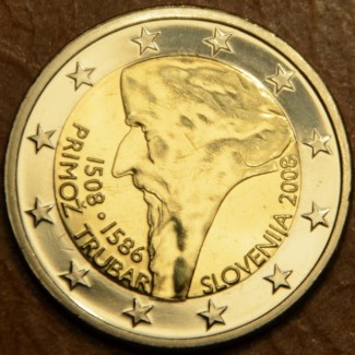 euroerme érme 2 Euro Szlovénia 2008 - 500 éve született Primoz Trub...