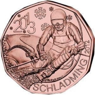 euroerme érme 5 Euro Ausztria 2012 - Schladming (UNC)