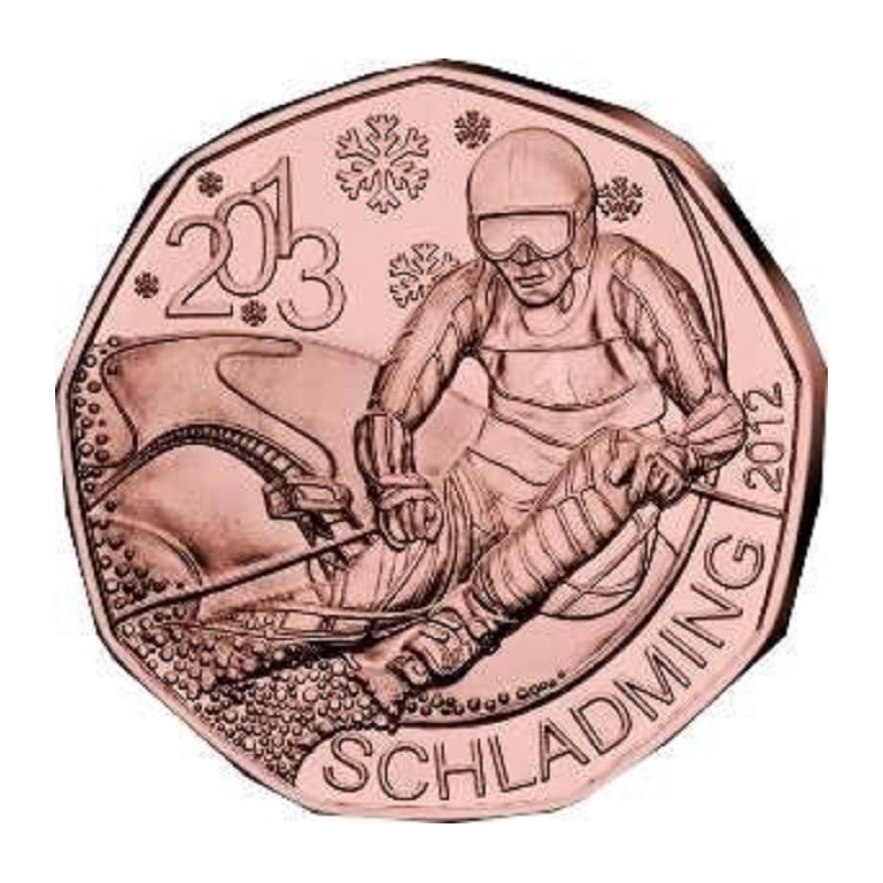 Euromince mince 5 Euro Rakúsko 2012 - Schladming (UNC)