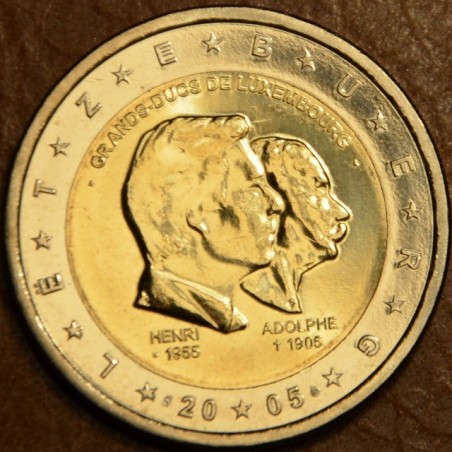Euromince mince 2 Euro Luxembursko 2005 - 50. výročie narodenia veľ...