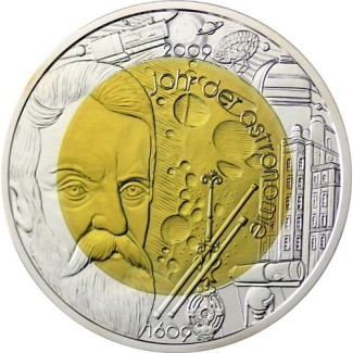 Euromince mince 25 Euro Rakúsko 2009 - Astronómia (UNC)