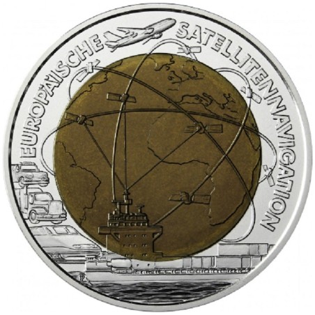 eurocoin eurocoins 25 Euro Austria 2006 - Satellite navigation (Niob)