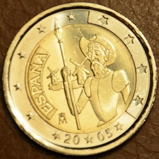 euroerme érme 2 Euro Spanyolország 2005 - Cervantes Az elmés nemes ...