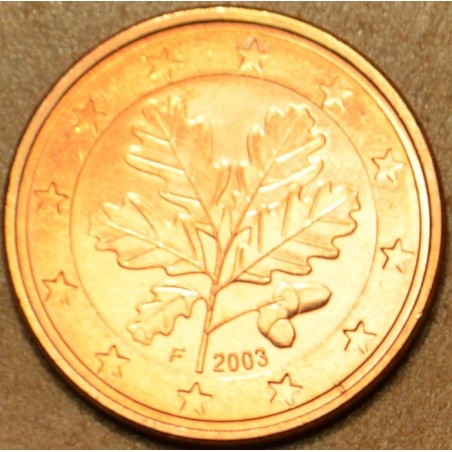 eurocoin eurocoins 2 cent Germany \\"F\\" 2003 (UNC)