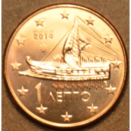 eurocoin eurocoins 1 cent Greece 2014 (UNC)