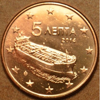 Euromince mince 5 cent Grécko 2014 (UNC)