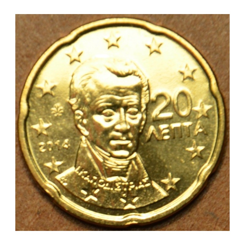 eurocoin eurocoins 20 cent Greece 2014 (UNC)
