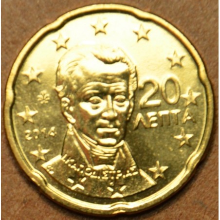 eurocoin eurocoins 20 cent Greece 2014 (UNC)
