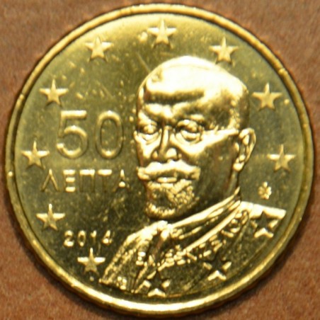 Euromince mince 50 cent Grécko 2014 (UNC)