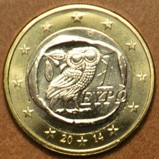 Euromince mince 1 Euro Grécko 2014 (UNC)