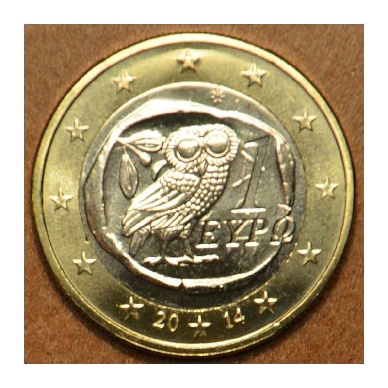 eurocoin eurocoins 1 Euro Greece 2014 (UNC)