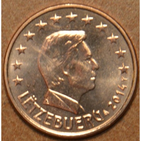 Euromince mince 1 cent Luxembursko 2014 (UNC)