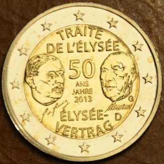 Euromince mince 2 Euro Nemecko 2013 \\"G\\" 50. výročie Elizejskej ...