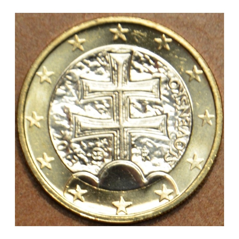 eurocoin eurocoins 1 Euro Slovakia 2013 (UNC)