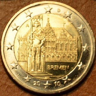 euroerme érme 2 Euro Németország 2010 \\"A\\" Bréma: A városháza és...